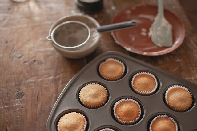 Cupcakes bakken met haverpulp